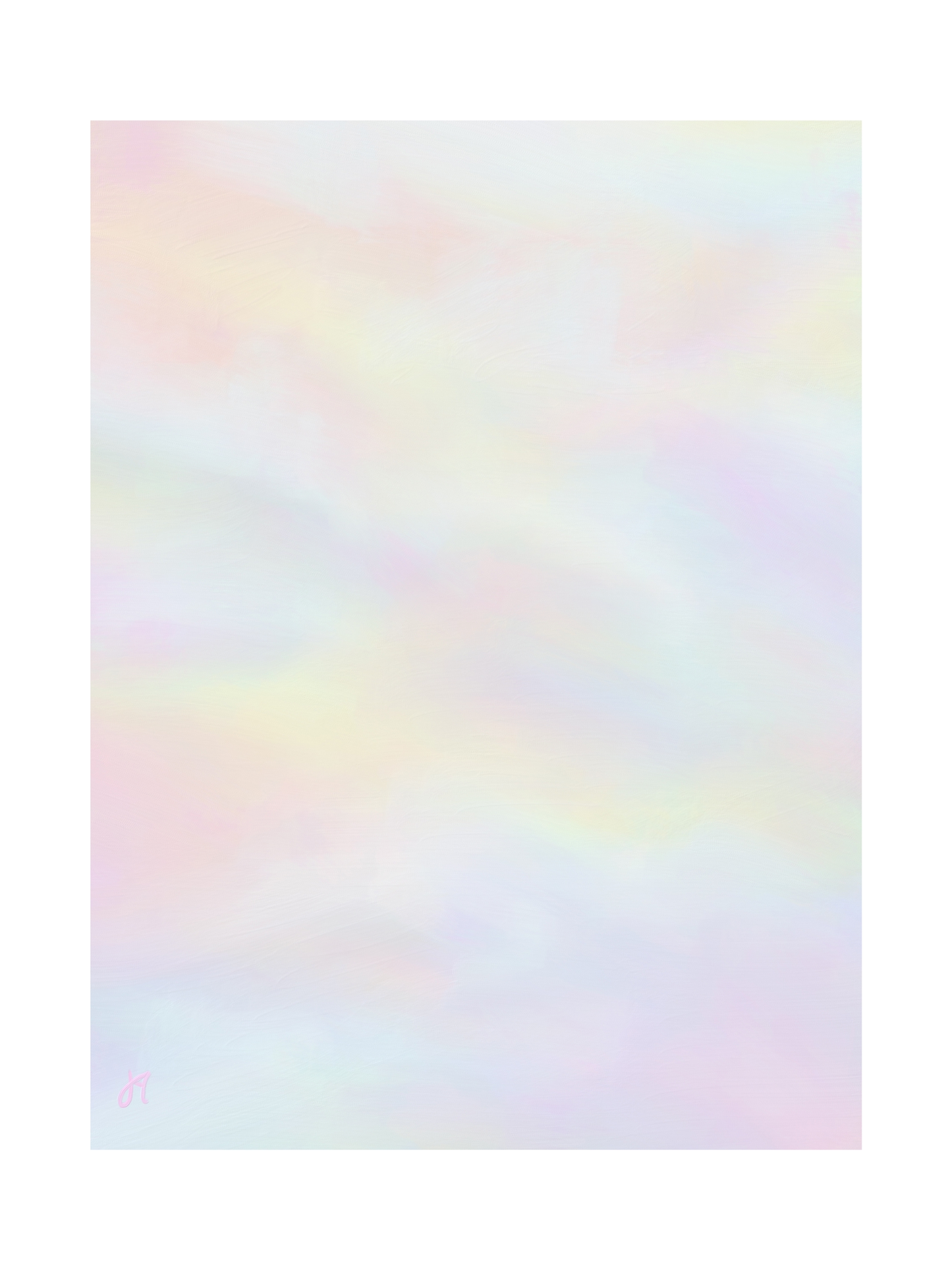 pastel digital print