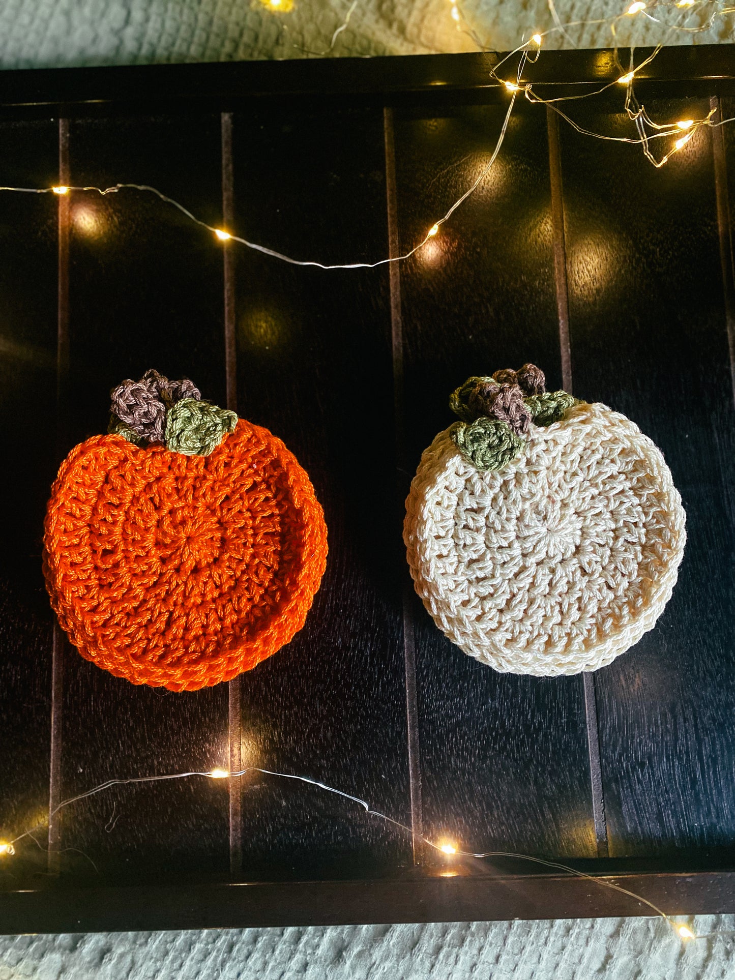 pumpkin coaster set (4)