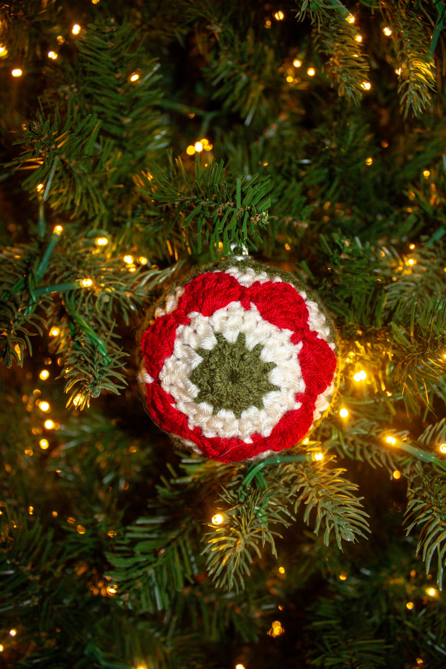 traditional crocheted bauble